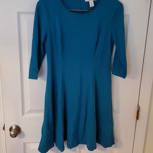 WHBM Teal Dress size 10
